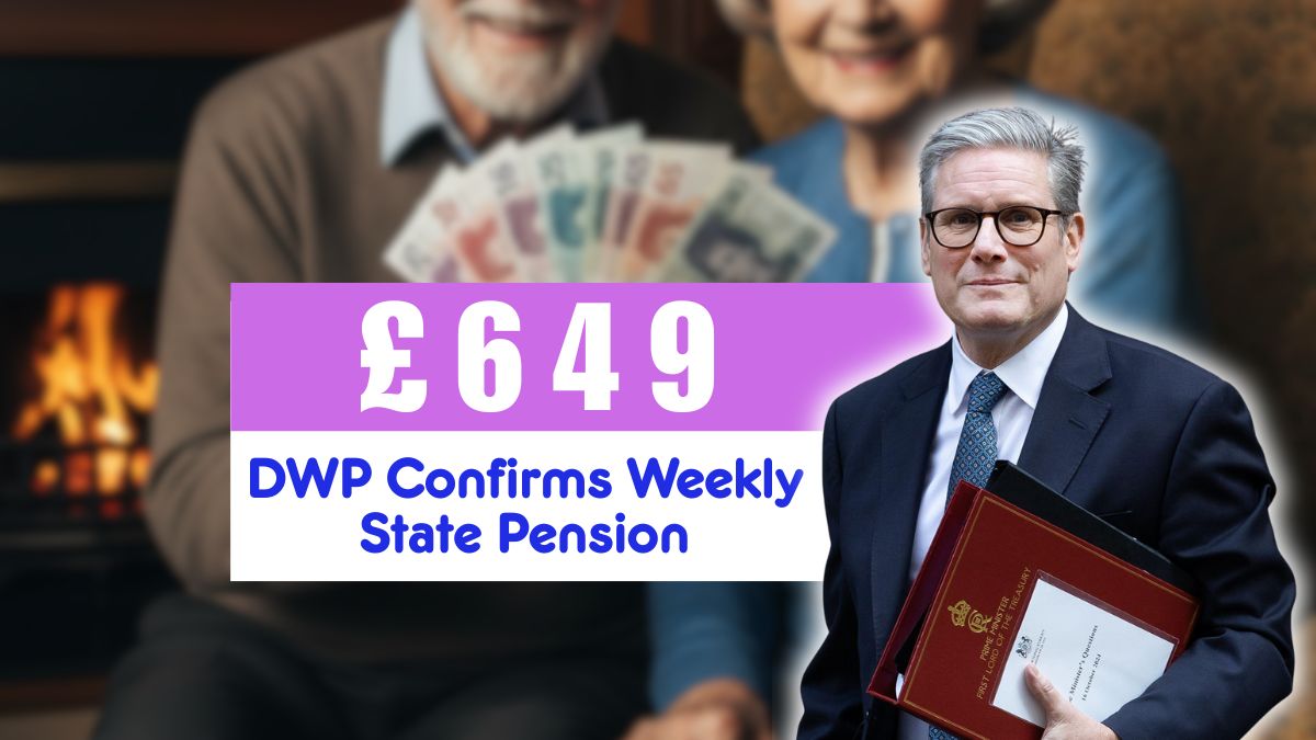 DWP Confirms Weekly State Pension