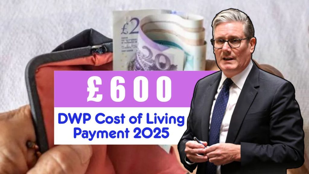 DWP Cost of Living Payment 600