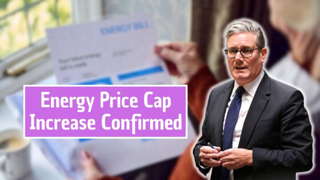 Energy Price Cap Increase Confirmed
