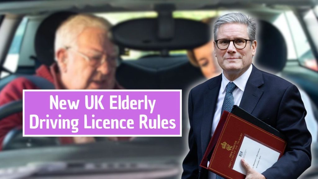 New UK Elderly Driving Licence Rules
